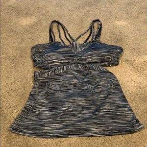 Avia Workout tank with cut outs!